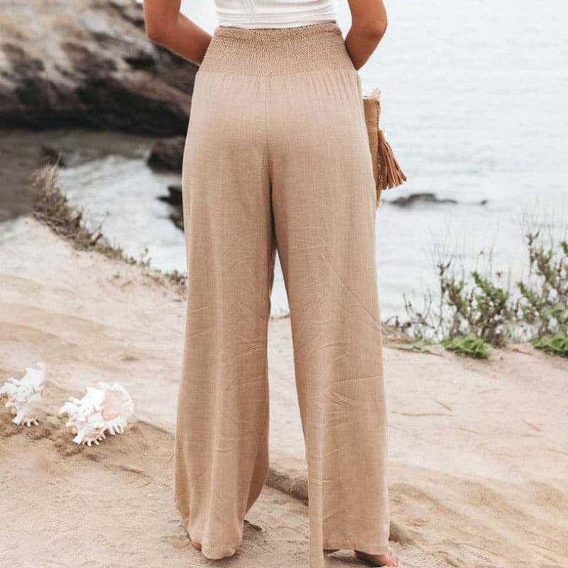 Olivia | Pantaloni estivi chic e versatili a gamba larga