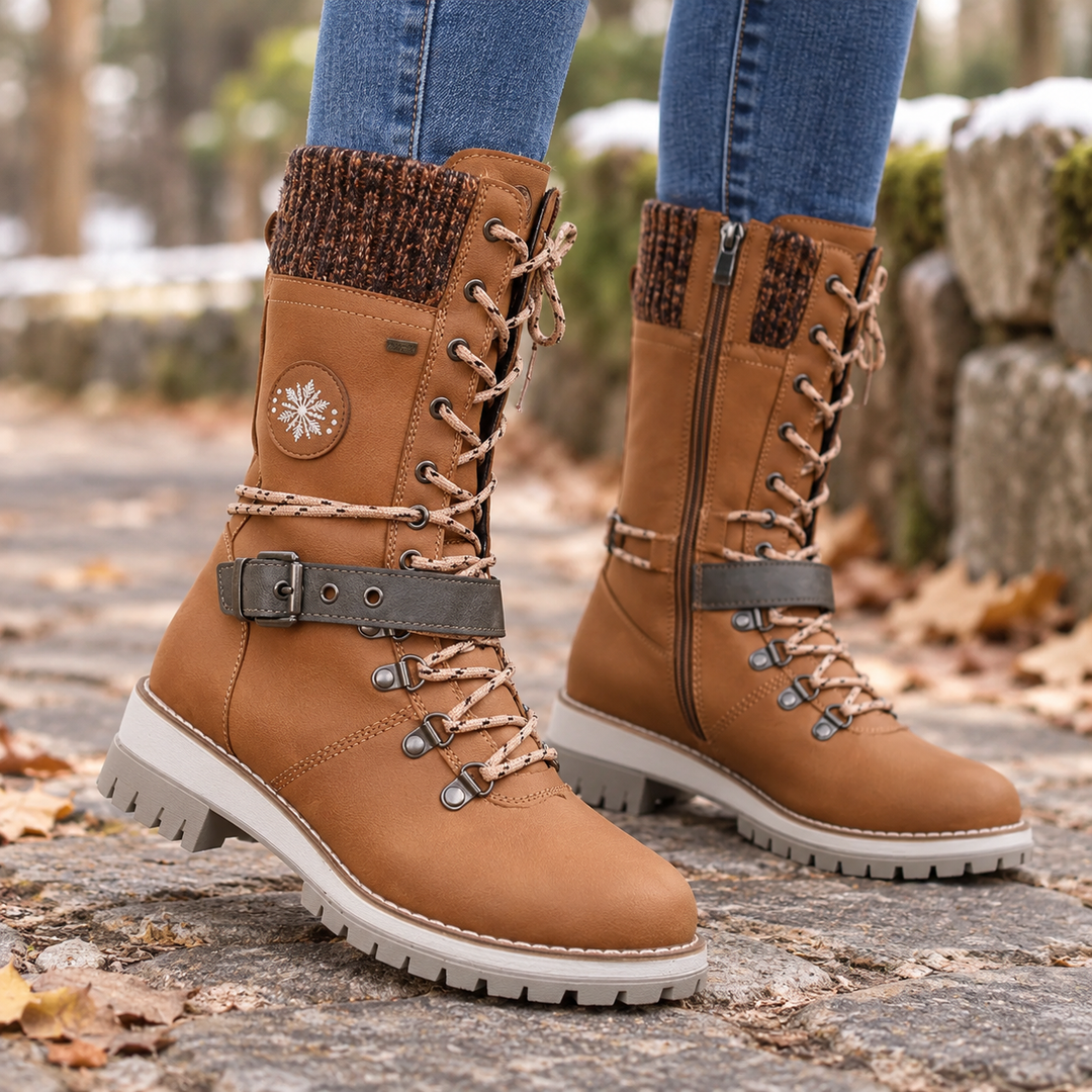 Snowlina | Knee-High Insulated Snow Boots for Women