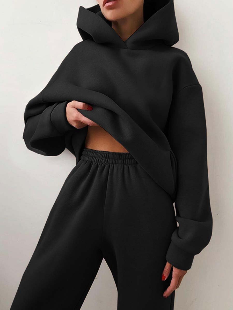 Drune | Oversized Tracksuit for Women with Hoodie
