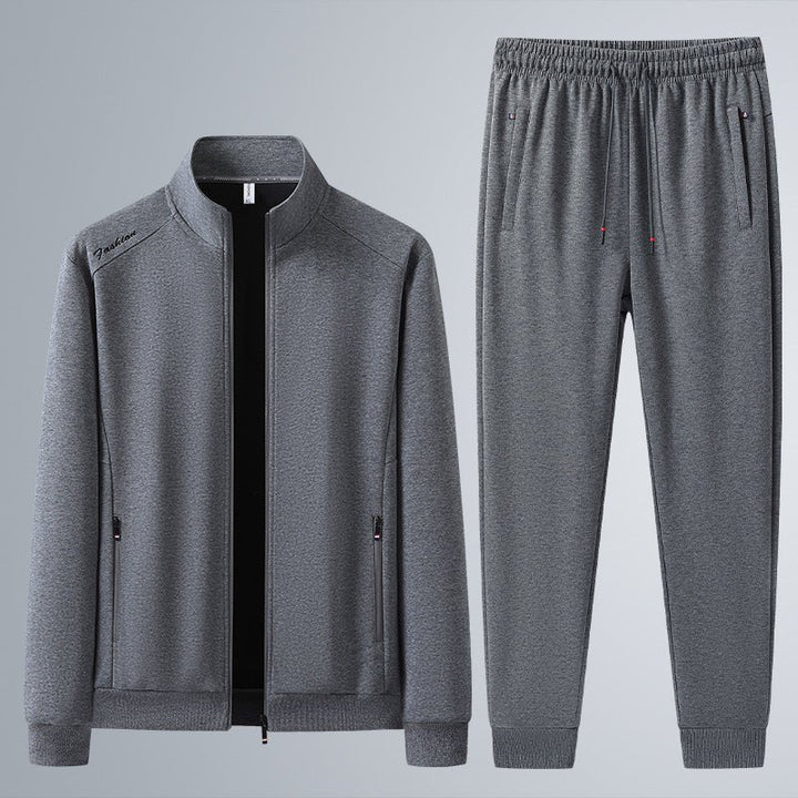 Flashwear | Sports Suit with Stand-Up Collar and Zipper for Men