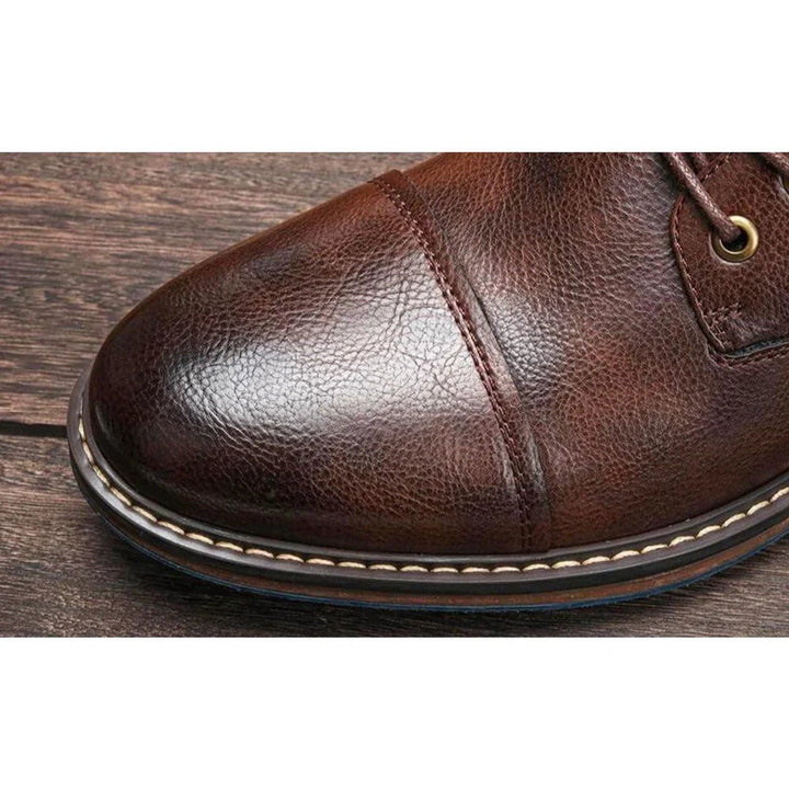 Nathan | Stivali Oxford da uomo in pelle, sofisticati e classici