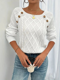 Lydia | Timeless and Cozy Cable Knitted Sweater