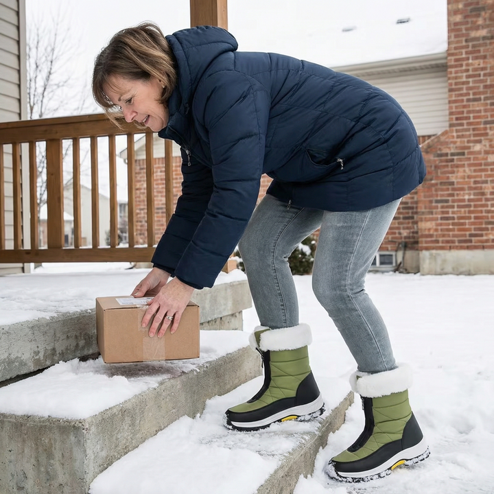 Frostara | Waterproof Winter Boots – Fur Lined Style for Women