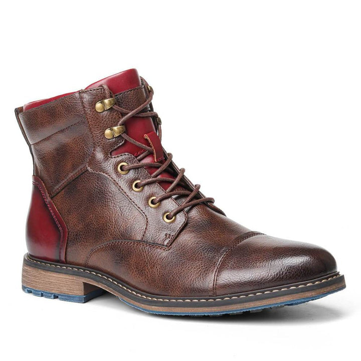Nathan | Stivali Oxford da uomo in pelle, sofisticati e classici
