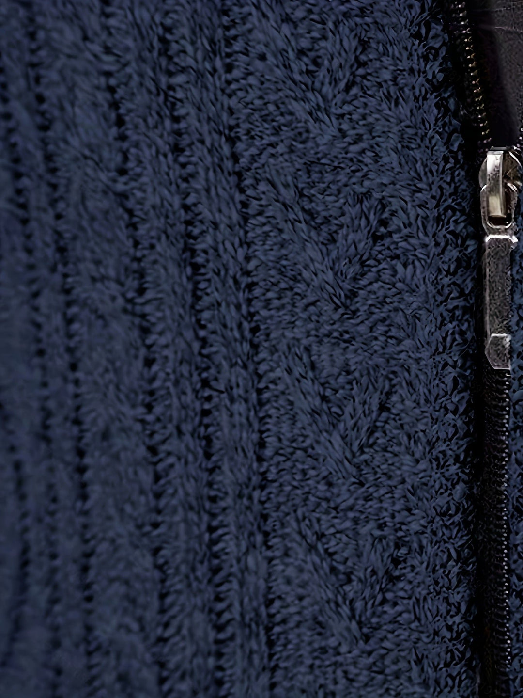 Walter | Full-Zip Cardigan – Textured Design for Men