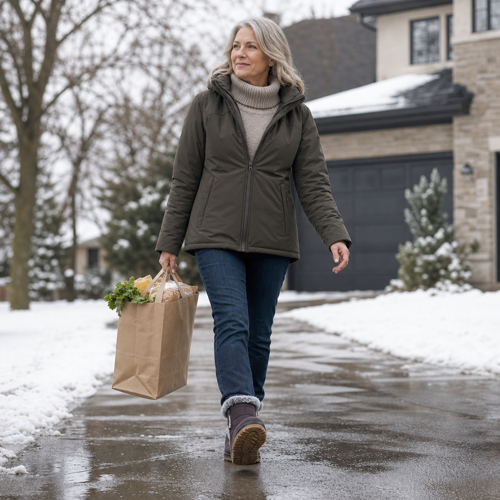 Warmalia | Waterproof Slip-On Snow Boots for Women