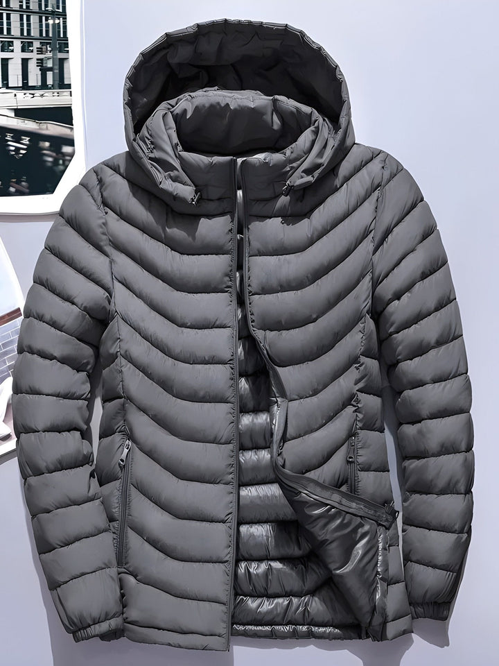 Owen | Hooded Puffer Jacket – Lichtgewicht en Comfortabel