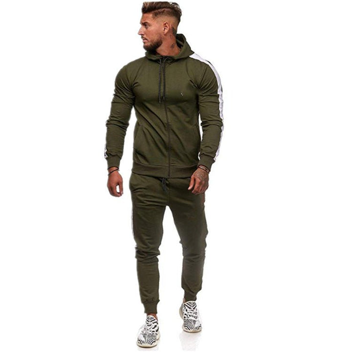 Drune | Sports Tracksuit – Modern Color Block Design for Men