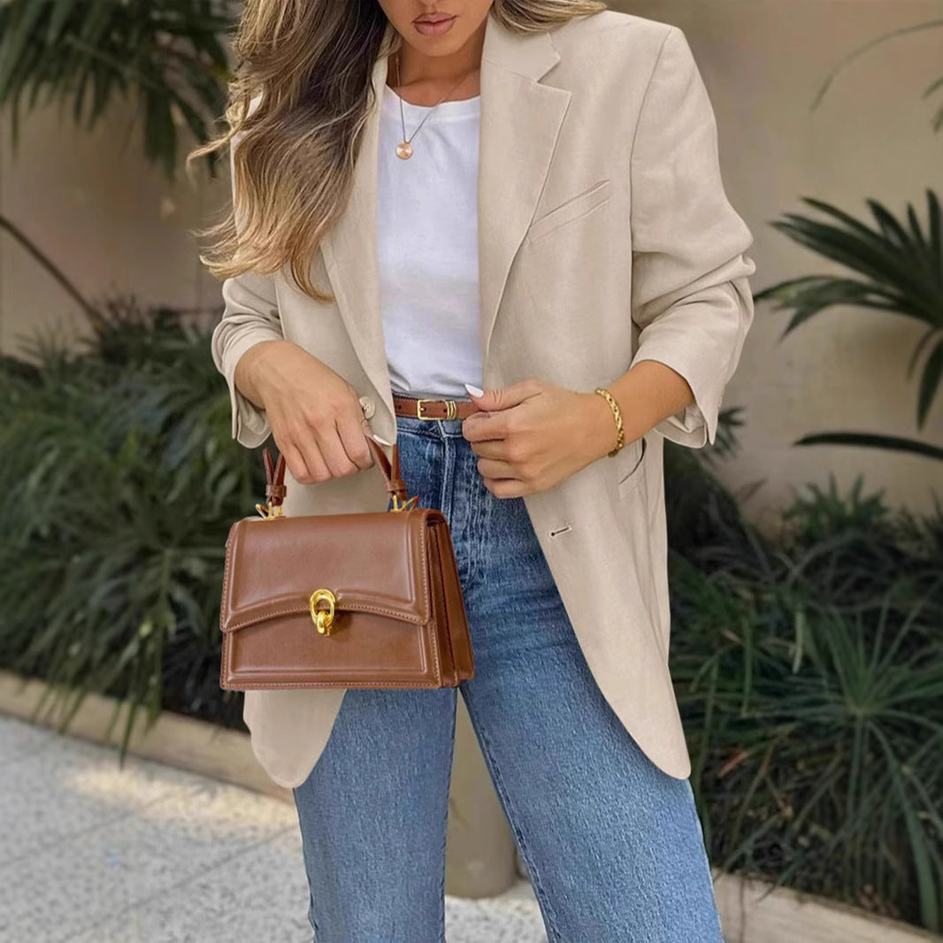 Evelyn | Blazer oversize contemporaneo e sartoriale