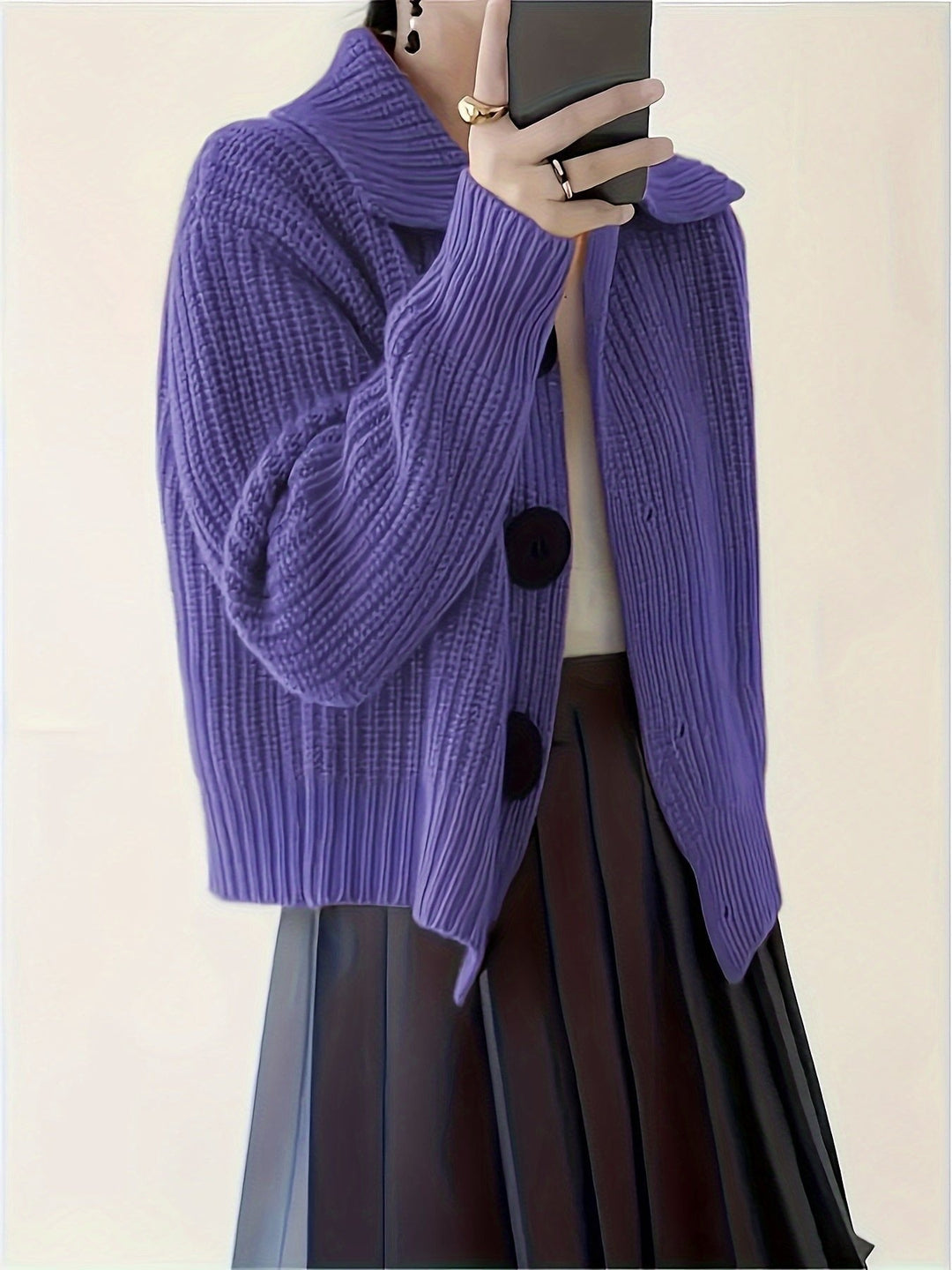 Eileen | Ribbed Knit Sweater for Women in Cozy Orange
