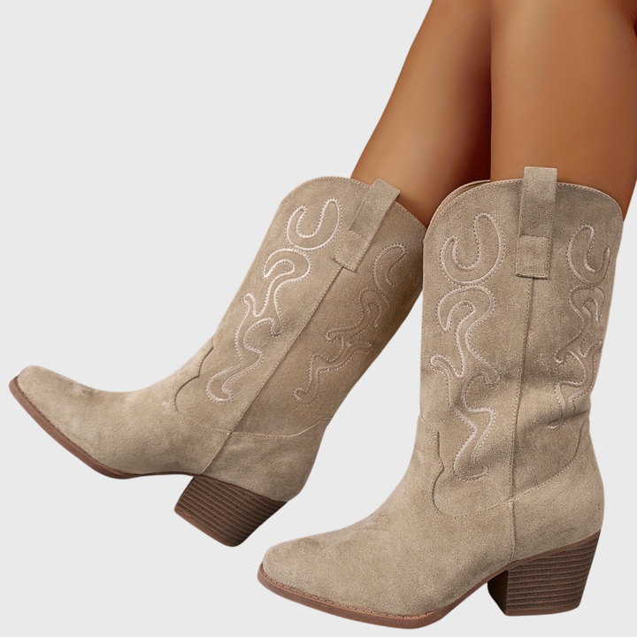 Sienna | Bottes de cowboy modernes et confortables à tige large