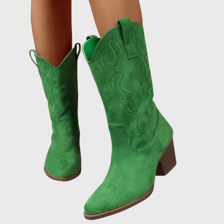 Sienna | Bottes de cowboy modernes et confortables à tige large