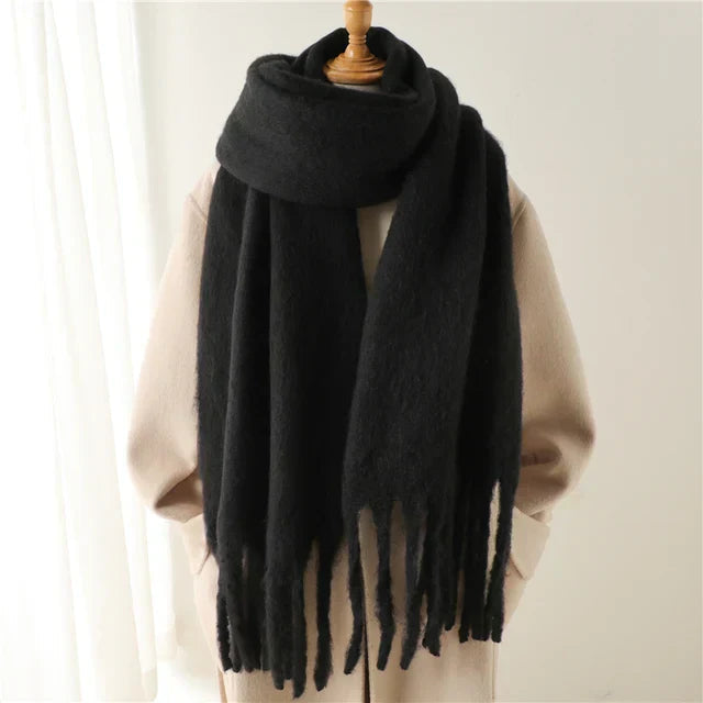 Drune | Oversized Scarf – Soft Wool Wrap for Women