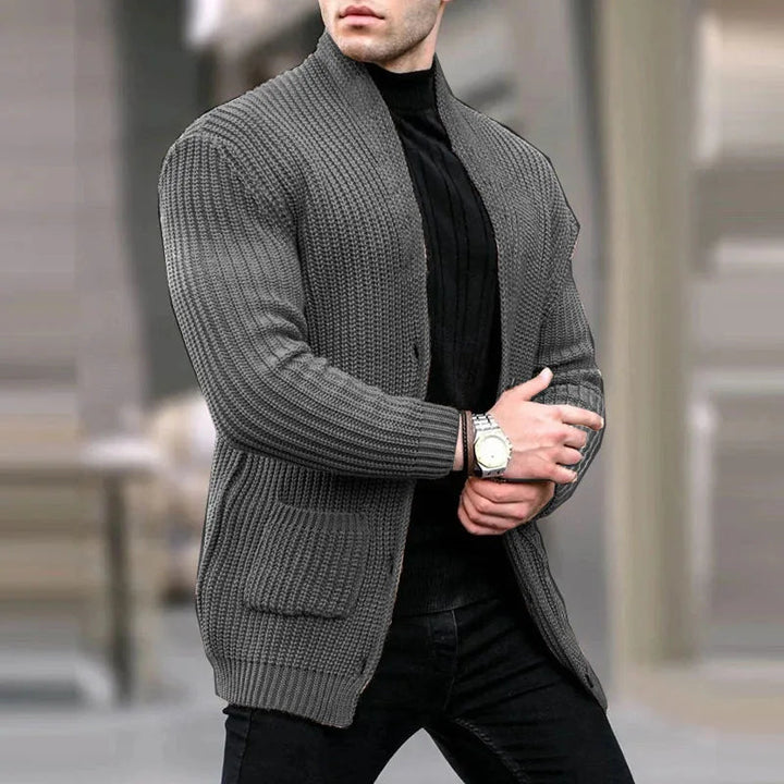 Ethan | Leichter und lässiger Urban-Utility-Strickcardigan