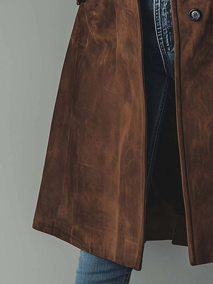 Victoria | Trench lungo doppiopetto elegante