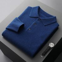Julian | Premium And Refined Cashmere Polo Sweater