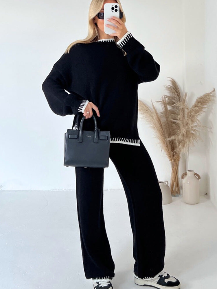 Willow | Comodo ed elegante completo lavorato a maglia a due pezzi