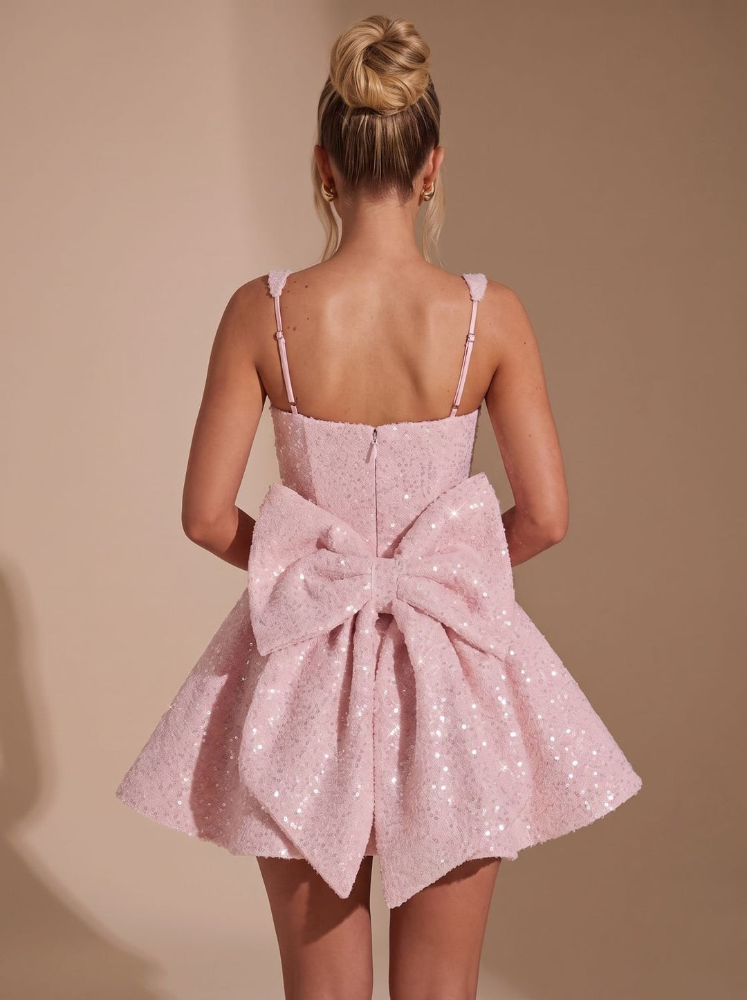 Victoria | Sequin Fit-and-Flare Christmas Party Dress – Bold Style for Women