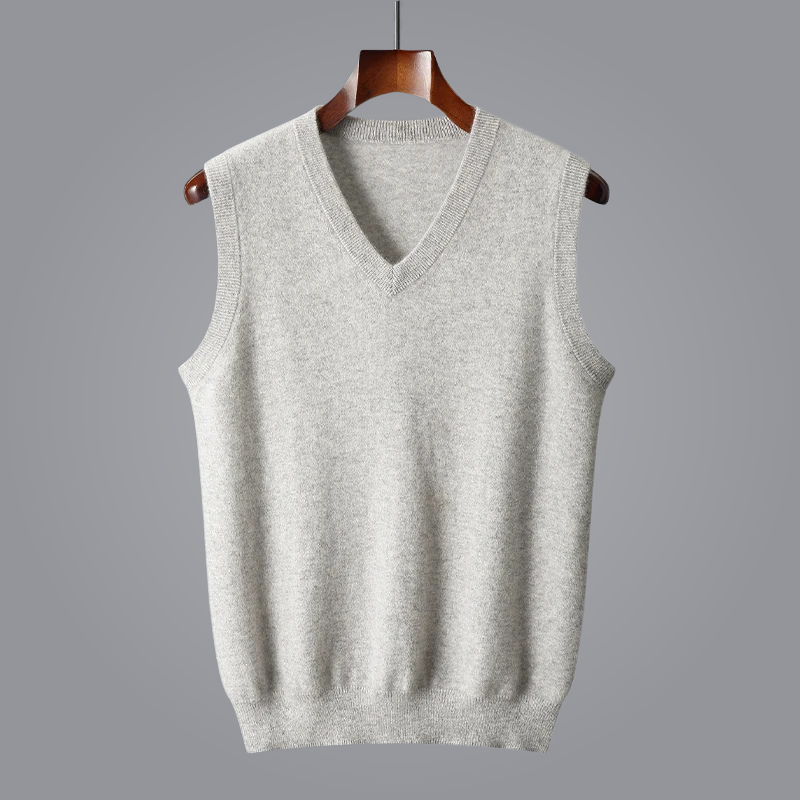 Aurora | Gilet lavorato a maglia morbido e lussuoso in cashmere
