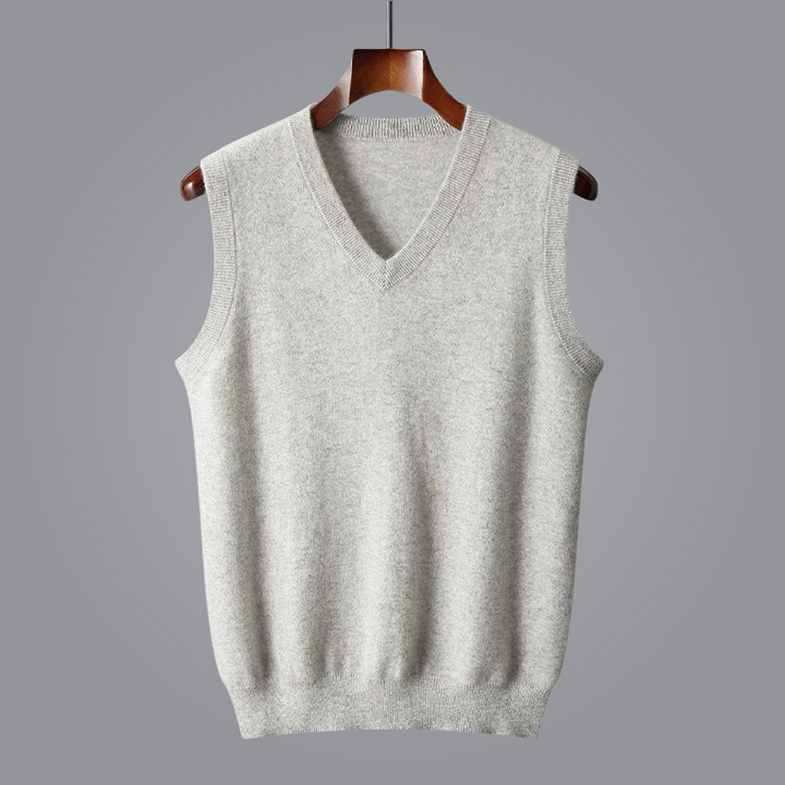 Aurora | Gilet lavorato a maglia morbido e lussuoso in cashmere