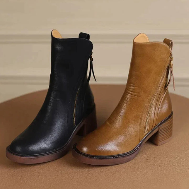 Freya | Stivaletti eleganti e confortevoli in pelle