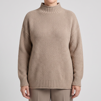Johanna | Soft Cashmere Relaxed Turtleneck Sweater
