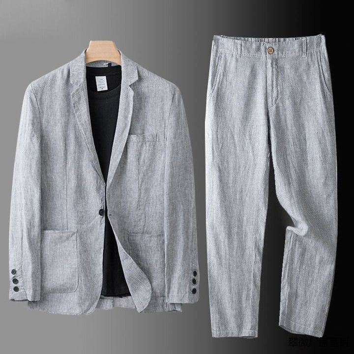 Matthias | Completo blazer in lino comodo e traspirante