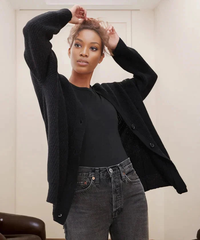 Velta | Cardigan Jacket for Women – Stylish Oversized Fit