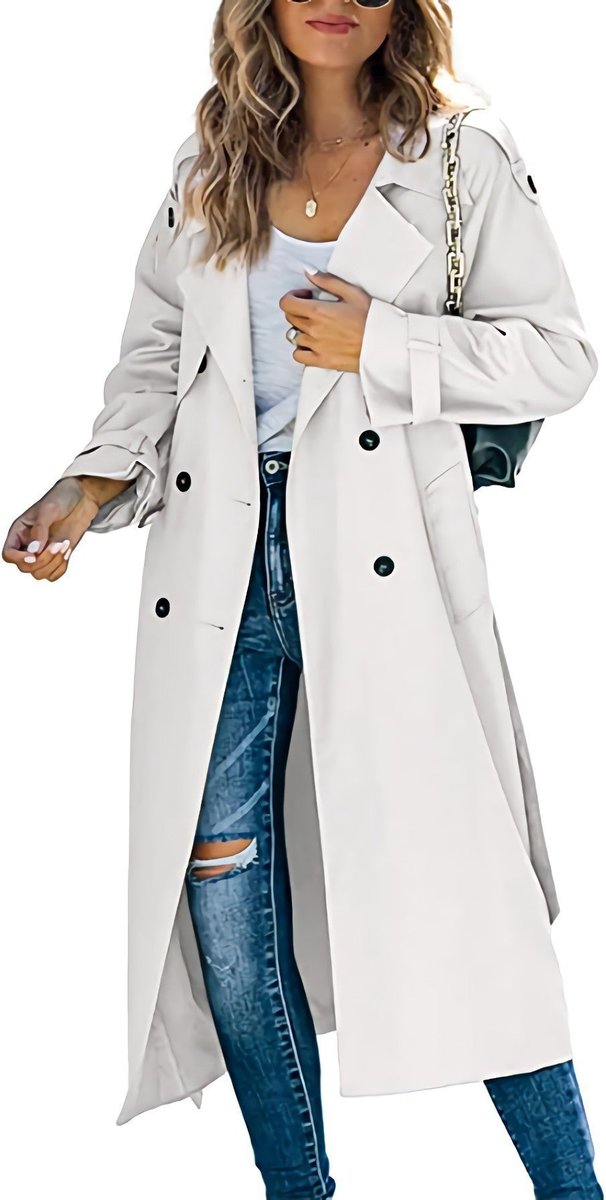 Victoria | Trench coat lungo, elegante e senza tempo