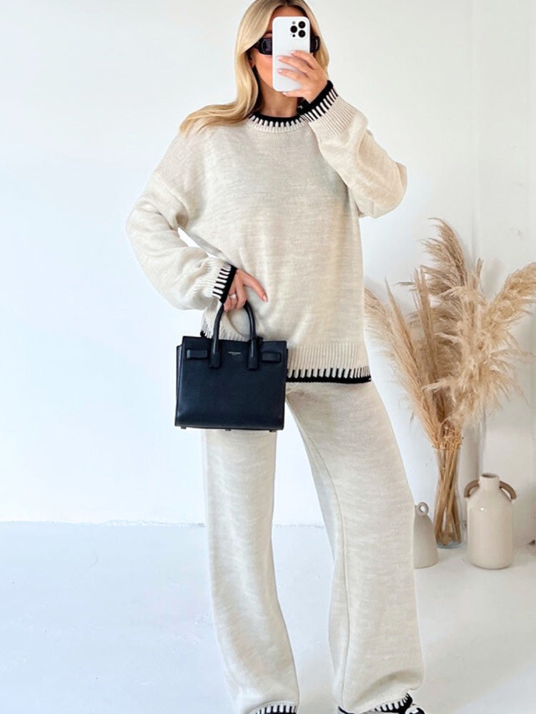 Willow | Comodo ed elegante completo lavorato a maglia a due pezzi