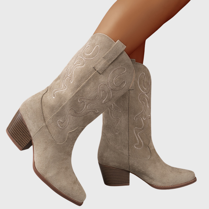 Sienna | Bottes de cowboy modernes et confortables à tige large