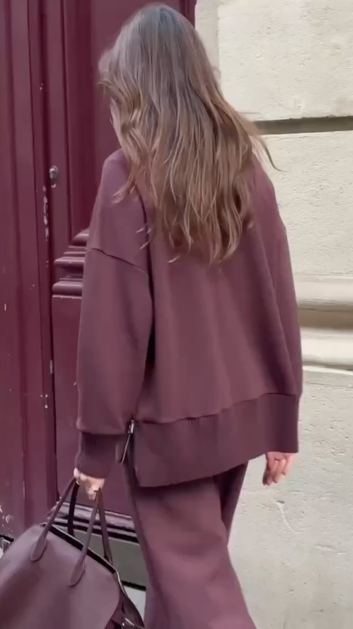 Olive | Completo coordinato casual e impeccabile in due pezzi