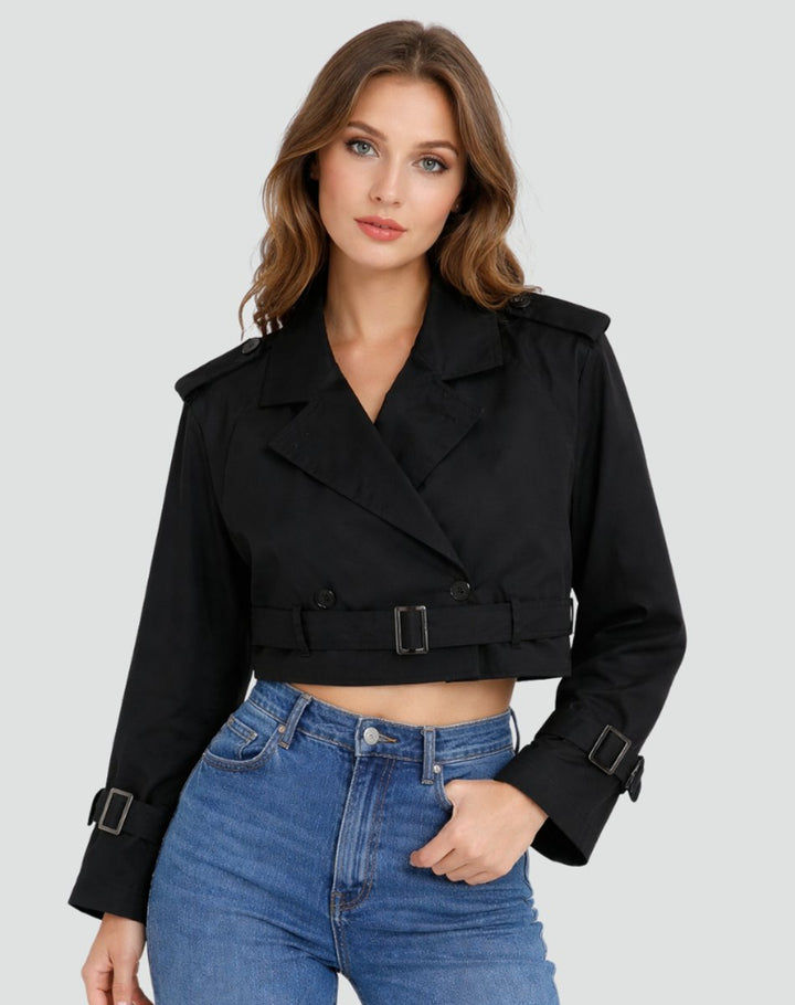 Emma | Trench coat corto sartoriale