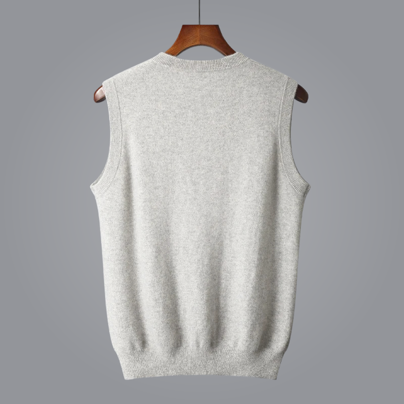 Aurora | Gilet lavorato a maglia morbido e lussuoso in cashmere