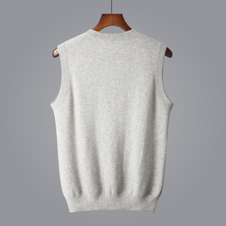 Aurora | Gilet lavorato a maglia morbido e lussuoso in cashmere