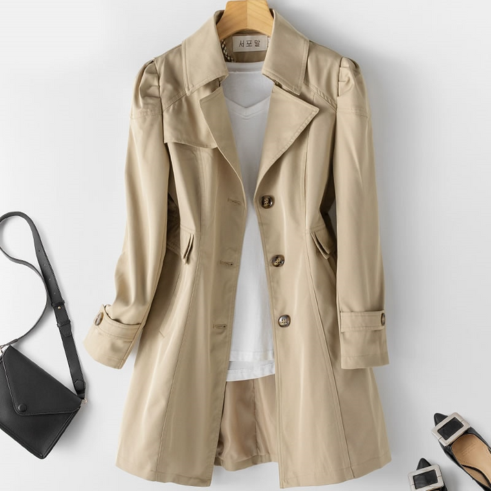 Victoria | Trench classico, leggero e impermeabile