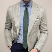 Henry | Textured Single Breasted Blazer For Men