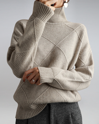 Amelia | Elegant And Timeless High-Neck Turtleneck Sweater