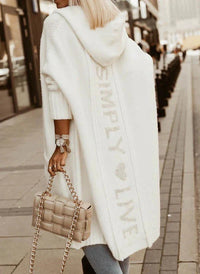 Emma | Warm And Comfortable Women's Hooded Long Cardigan