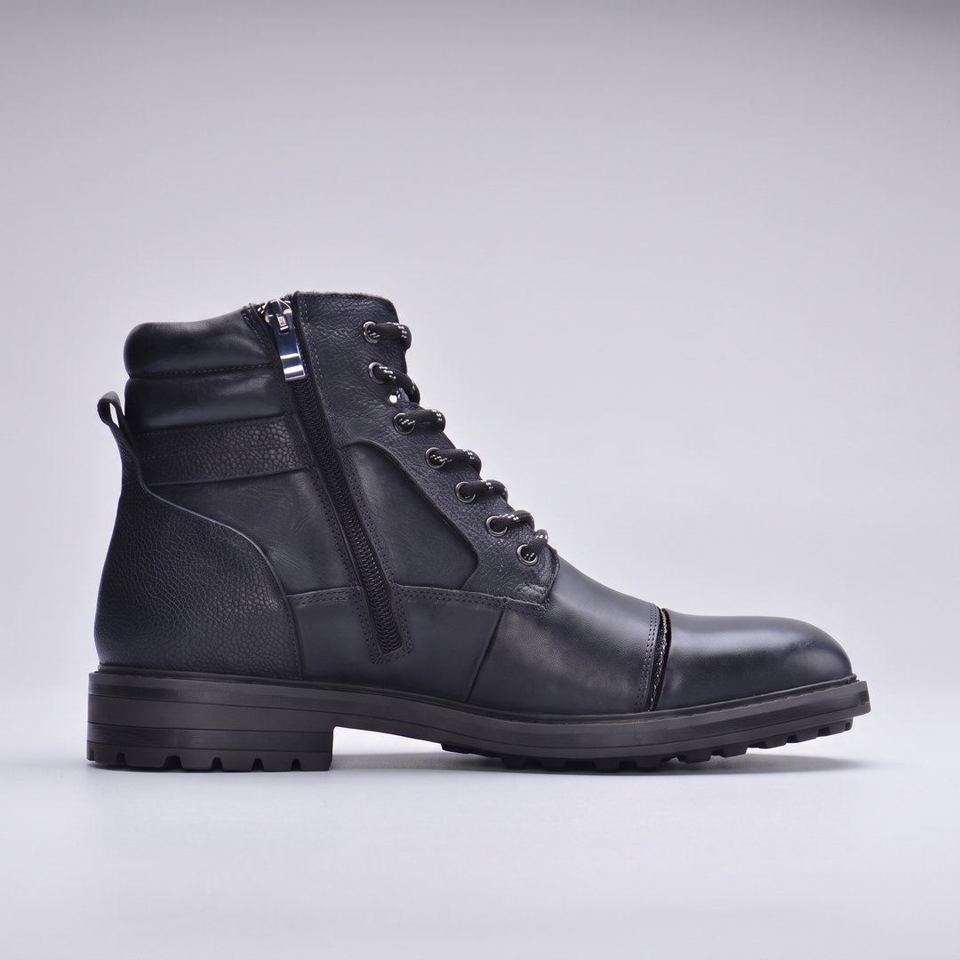 Fitzroy | Leather Ankle Boots – Rugged Comfort for Men