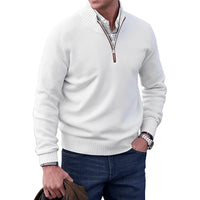 Marcus | Timeless Quarter Zip Knitted Sweater