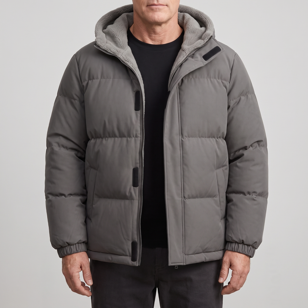 Caden | Winter Jacket – Insulated Hooded Design for Men