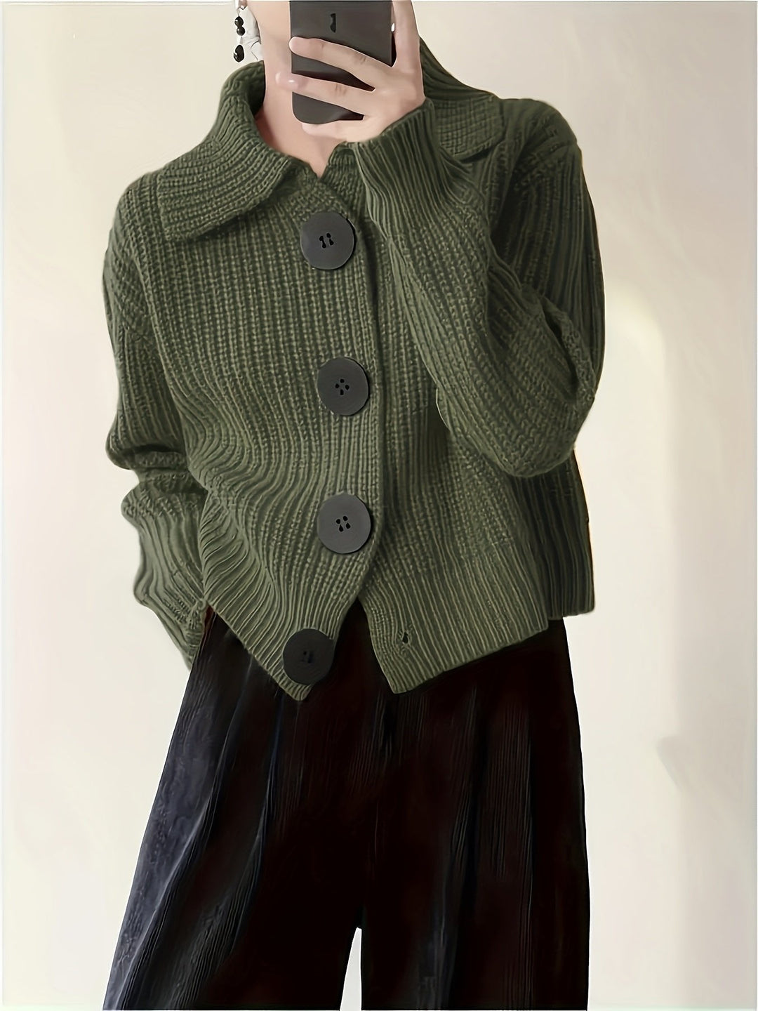 Eileen | Ribbed Knit Sweater for Women in Cozy Orange