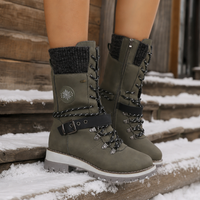 Laura | Stylish and Warm Knee High Insulated Winter Snow Boots
