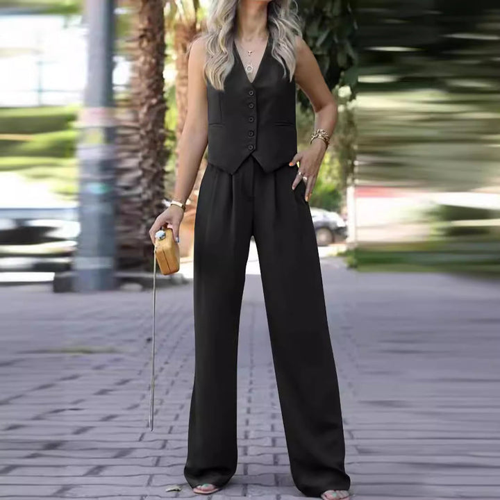Freya | Elegante e moderno completo pantalone a due pezzi