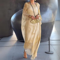 Jessica | Robe longue gracieuse à manches longues