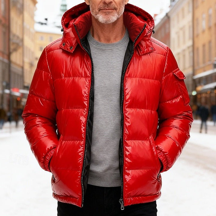 Carson | Geïsoleerde Hooded Puffer Jacket