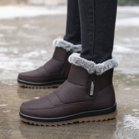 Camille | Schicke und kuschelige wasserdichte Satin-Schneestiefel zum Hineinschlüpfen