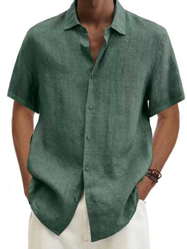 Adriaan | Linen Button Down Shirt for Men 0