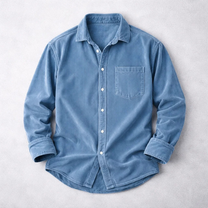 Adriano | Soft, Stylish & Comfortable Men’s Corduroy Shirt 0